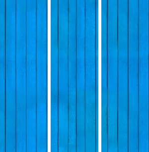 Blue Wood - EZ Room Divider Graphic - 30x96 Triptych