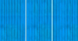 Blue Wood - EZ Room Divider Graphic - 60x96 Triptych