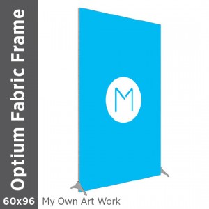 60x96 - Optium Fabric Frame - Standing - D/S - Supplied Artwork