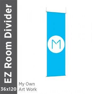 36x120 - EZ Room Divider - Supplied Artwork