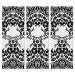 Glitz Lace Design - Bella - 30x84 Triptych