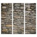 Stone Wall - Bella - 30x84 Triptych