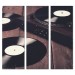Record Player - Bella - 30x84 Triptych