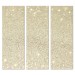 Gold Sparkle - Bella - 30x84 Triptych