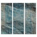 Vintage Teal Fabric - Bella - 30x84 Triptych